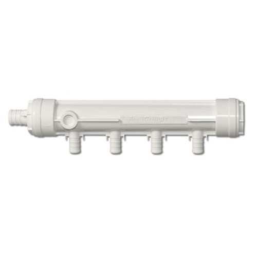Pex Manifold:  4s Br Ep - 1/2  Inch  Inlet X Closed End