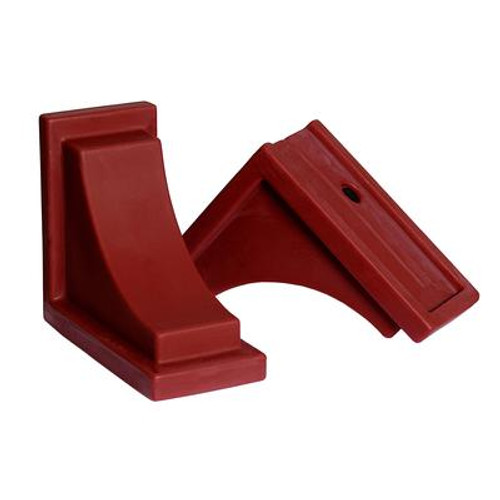 Nantucket Decorative Brackets Red - 2 Pack