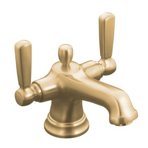 Bancroft Monoblock Lavatory Faucet In Vibrant Brushed Bronze
