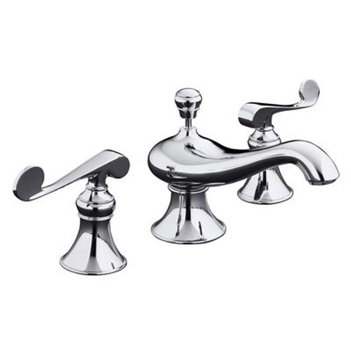 Revival Widespread Lavatory Faucet In Polished Chrome