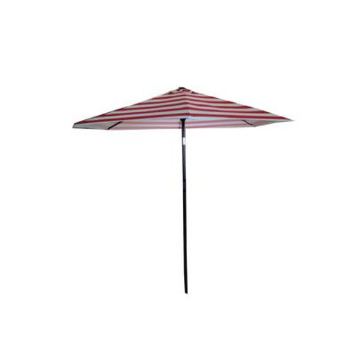 7.5 FT Steel Umbrella Red