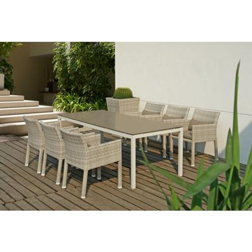 Lisbon: 7pc dining set