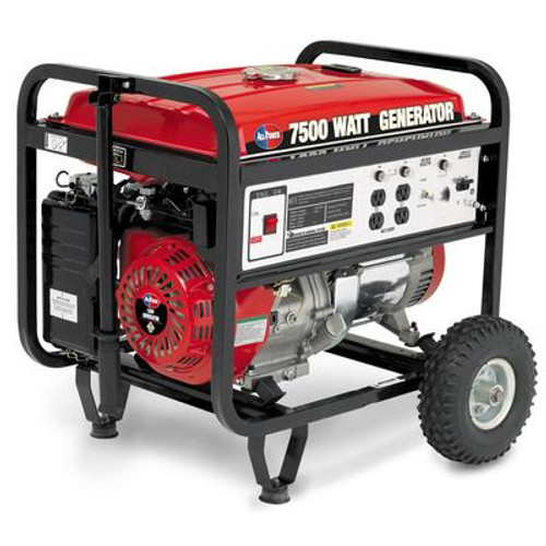 All Power APG3303 generator delivers 7500 w Peak 6000 w Rated