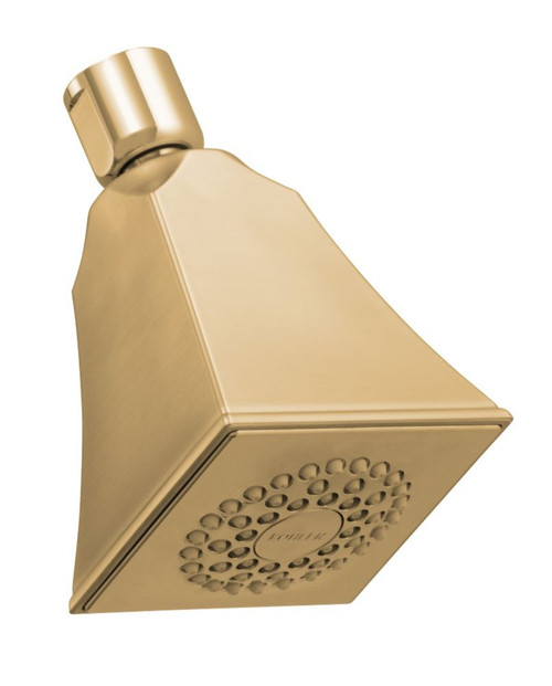 Memoirs Single-Function Showerhead With Stately Design In Vibrant Brushed Bronze