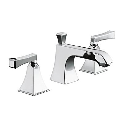 Memoirs Widespread Lavatory Faucet With Stately Design In Polished Chrome