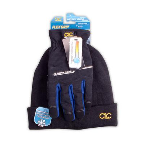 Dexterity Winter Work Glove and Toque Combo Pack