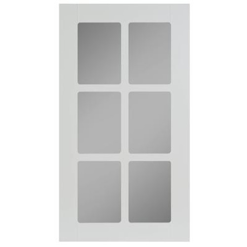 Thermo Glass Door Odessa 16 1/2 x 30 1/8 White