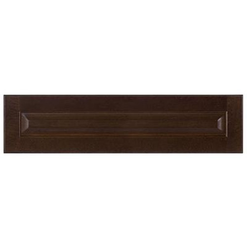 Wood Drawer front Naples 30 x 7 1/2 Choco