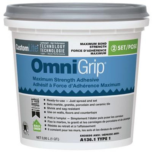 Omnigrip Maximum Strength Adhesive .95L