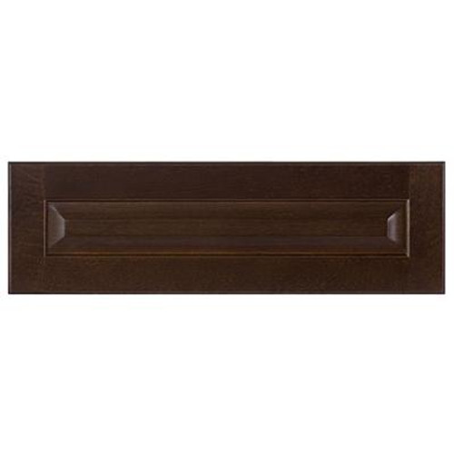 Wood Drawer front Naples 23 3/4 x 7 1/2 Choco