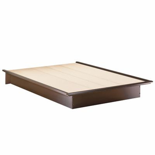 Lux Queen Platform Bed Chocolate