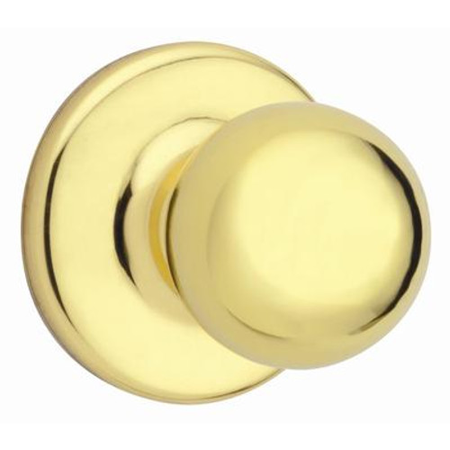 Yukon passage knobset - bright brass