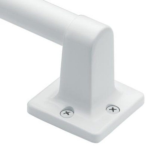 7/8 Inch Exposed Screw 16 Inch Bath Grip In White
