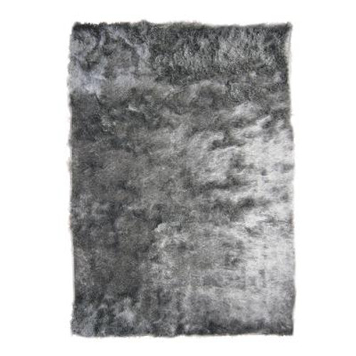 Silky Grey 4 Ft. x 6 Ft. Area Rug