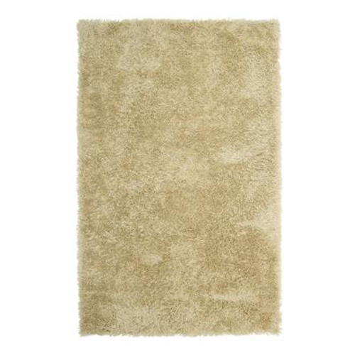 Shag-ri-La Beige 4 Ft. x 6 Ft. Area Rug