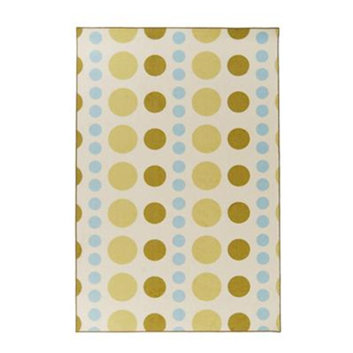 Designer Kids Yum Yum Lime 4 Ft. x 6 Ft. Area Rug