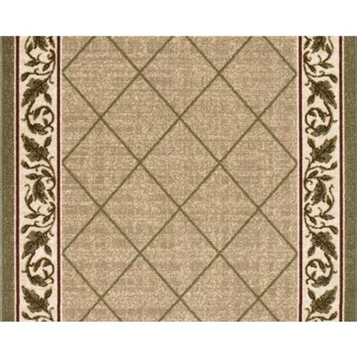 Regent Tan Runner 26 Inch x 70  Feet - Sold Per Foot