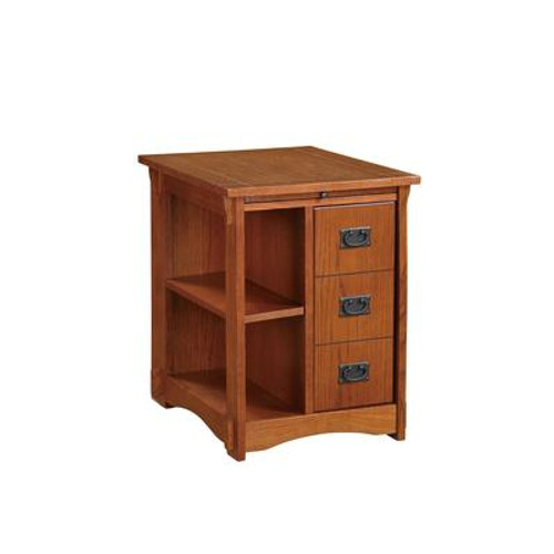 Mission Oak Magazine Cabinet Table