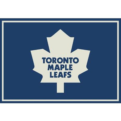 Toronto Maple Leafs Spirit Rug 3 Ft. 10 In. x 5 Ft. 4 In. Area Rug