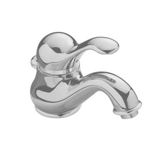 Jasmine Single Hole 1-Handle Low Arc Bathroom Faucet in Satin Nickel