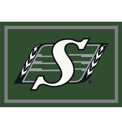 Saskatchewan Roughriders Spirit Rug 2 Ft. 8 In. x 3 Ft. 10 In. Area Rug