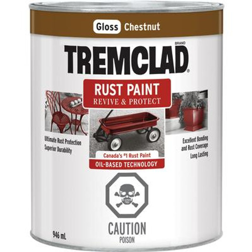 Tremclad Rust Paint Chestnut 946Ml
