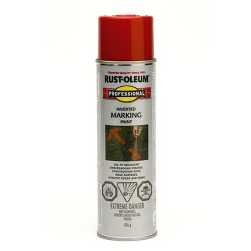 Inverted Marking Paint - Safety Red