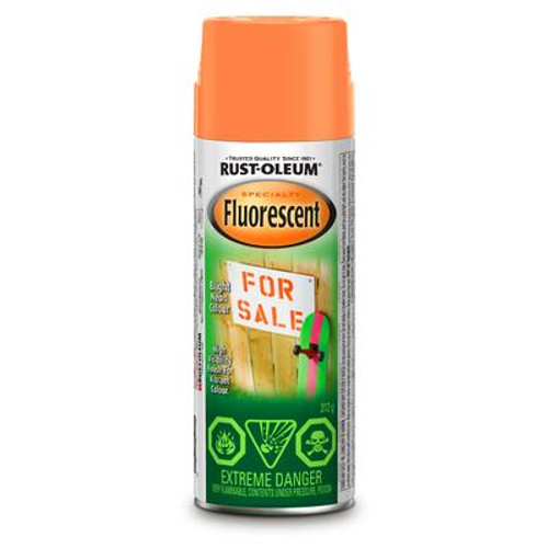 Rust-Oleum Fluorescent  - Orange (312g Aerosol)