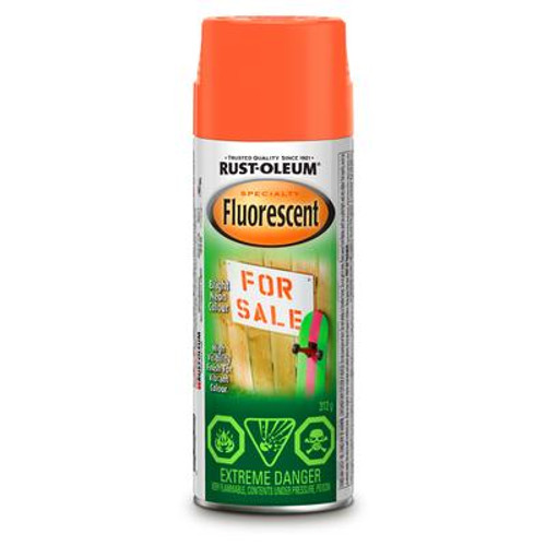 Rust-Oleum Fluorescent  - Red-Orange (312g Aerosol)