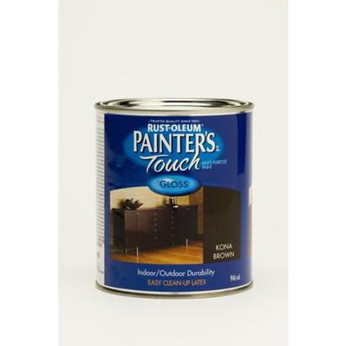 Painter's Touch Multi-Purpose Paint - Gloss Kona Brown (946ml)