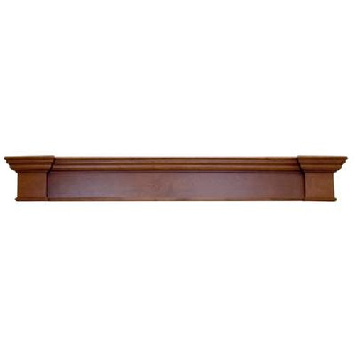 Harbour Mantel Shelf; Mahogany CARB Compliant MDF - 71 Inch