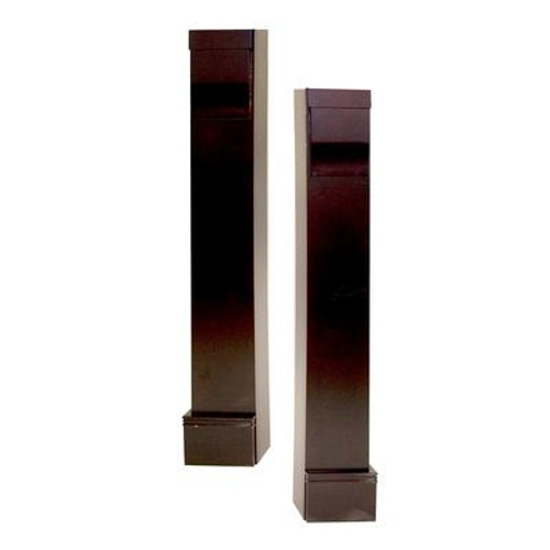 Laurentian Mantel Legs CARB compliant MDF; Espresso - Set of 2