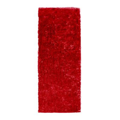 Red Silk Reflections  2 Ft. 6 In. x 8 Ft. Area Rug