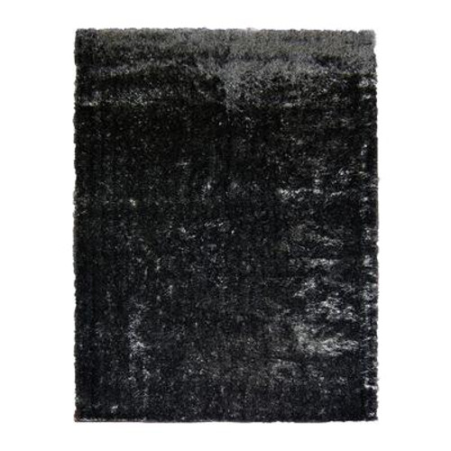Black Silk Reflections 8 Ft. x 10 Ft. Area Rug
