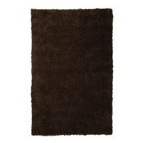 Espresso Kashmir Shag 8 Ft. x 10 Ft. Area Rug