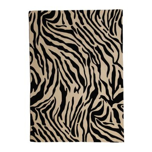 Zebra 8 Ft. x 10 Ft. Area Rug