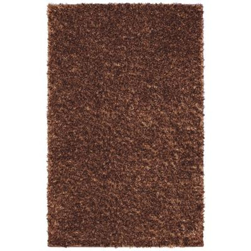 Shimmer Shag Copper Nugget  5 Ft. x 8 Ft. Area Rug