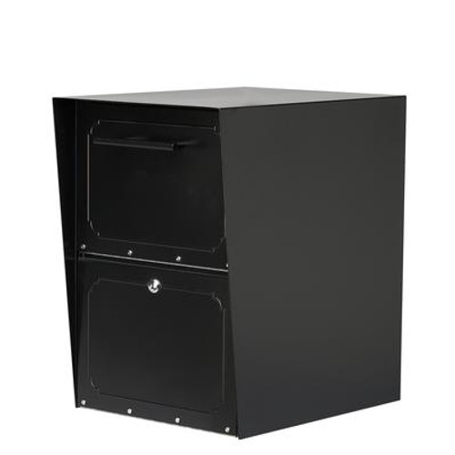 Oasis Post Mount Locking Drop Box Black