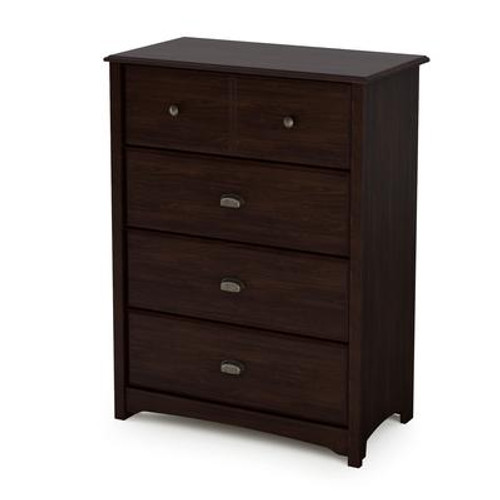 South Shore Nevan collection 4-Drawer Chest Havana