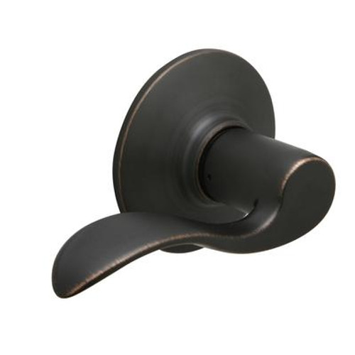 Non-locking Interior - Hall & Closet Lever; Accent; Aged Bronze