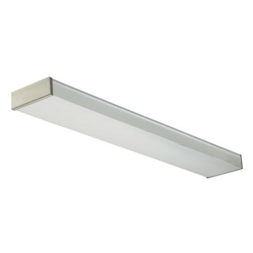 4 Ft. T8 2L Wraparound / With Brushed Nickel Ends