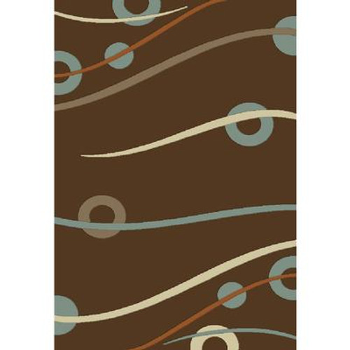 Laurel Design Brown 7 Ft. 8 In. x 10 Ft. 8 In. Area Rug