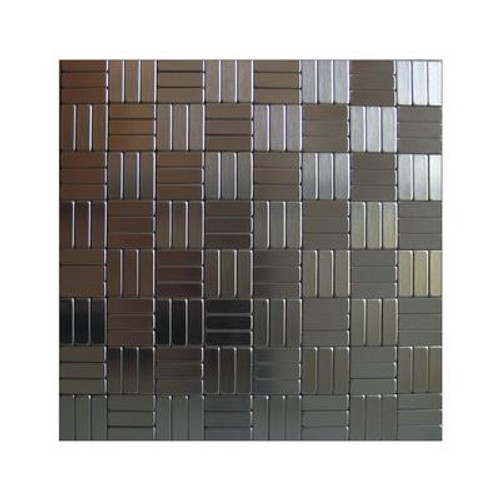 Loft Mosaic Self Adhesive Metal Tile - Per Tile