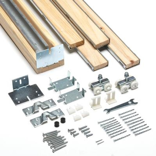 Knock down 150 lb. Pocket Door Kit