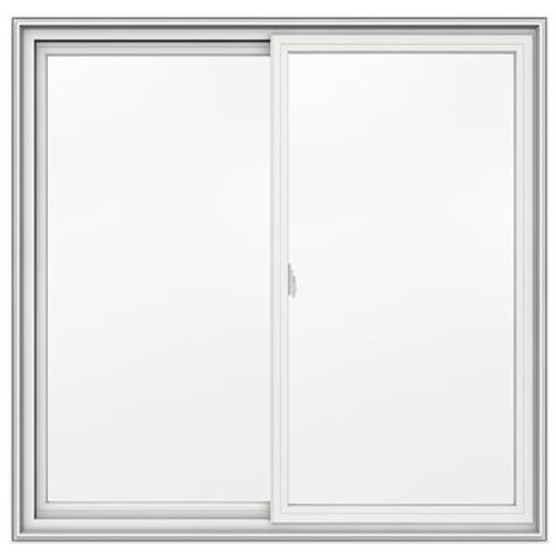 5000 SERIES Vinyl Double Sliding Window 48x47; 3 1/4 inch frame