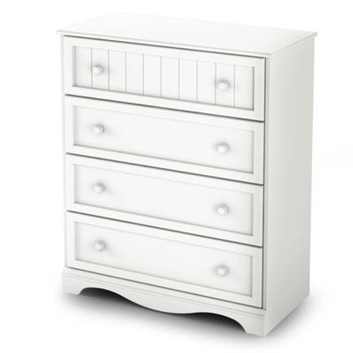 Sweet Lullaby Collection 4 Drawer Chest Pure White