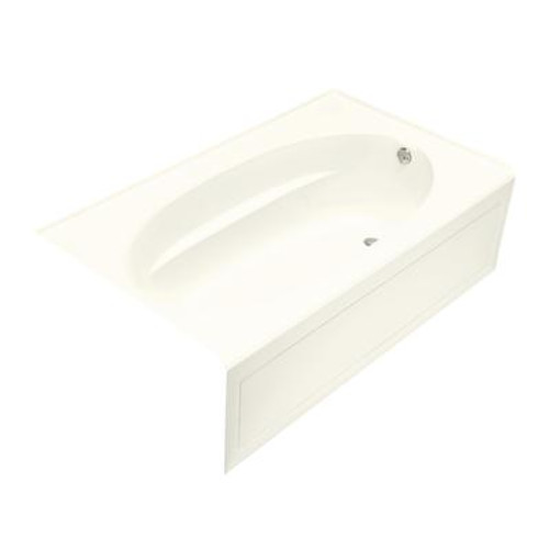 Windward 5 Foot Bath With Integral Apron in Biscuit