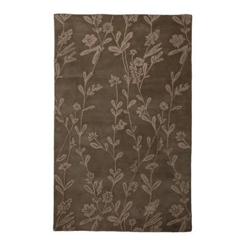 Taupe Wisteria 4 Ft. x 6 Ft. Area Rug