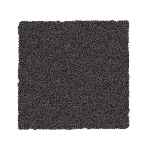 Charcoal Shag-a-liscious 5 Ft. x 5 Ft. Area Rug