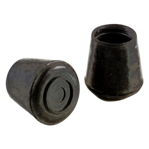 3/4 Inch  Rubber Leg Tips Black